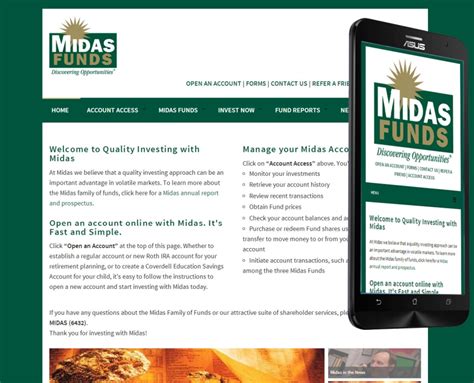 midsx|midas investments website.